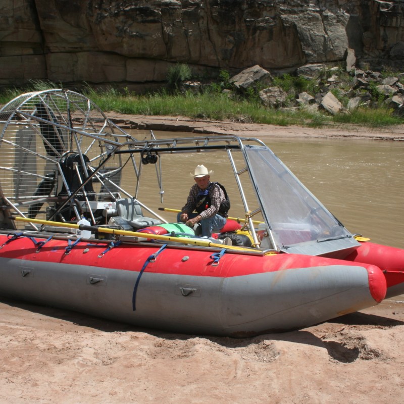 a boat sitting on top of a building
