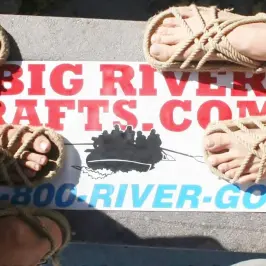 a person holding a sign